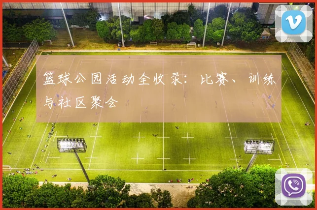 篮球公园活动全收录:比赛、训练与社区聚会